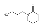 1-(3'-hydroxypropyl)piperidin-2-one结构式