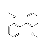 1-methoxy-2-(2-methoxy-5-methylphenyl)-4-methylbenzene Structure