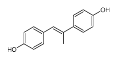 4,4'-dihydroxy-α-methylstilbene结构式