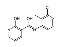 N-(3-chloro-2-methylphenyl)-2-oxo-1H-pyridine-3-carboxamide Structure