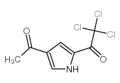 1-(4-乙酰基-1H-吡咯-2-基)-2,2,2-三氯-1-乙酮图片