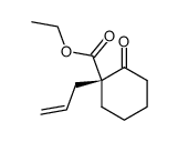 2-allyl-2-carbethoxycyclohexane-1-one结构式