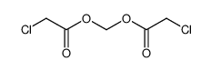 bis-chloroacetoxy-methane结构式