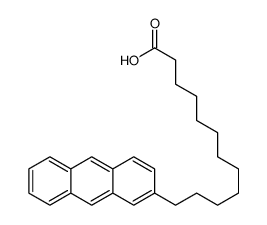 12-anthracen-2-yldodecanoic acid Structure