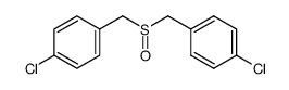 bis-(4-chloro-benzyl)-sulfoxide结构式