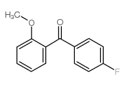 4-FLUORO-2'-METHOXYBENZOPHENONE structure