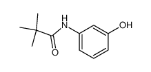 N-(3-羟基苯基)新戊酰胺图片