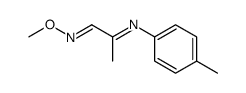 1,4-dimethyl-5-p-tolyl-2,5-diaza-1-oxapentadiene结构式