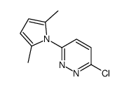 3-氯-6-(2,5-二甲基-1H-吡咯-1-基)吡嗪结构式