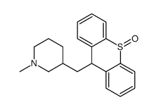 9-[(1-Methyl-3-piperidinyl)methyl]-9H-thioxanthene 10-oxide Structure