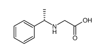 (S)-[(1-苯乙基)氨基]乙酸结构式