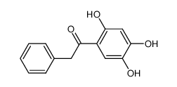 1-(2,4,5-trihydroxyphenyl)-2-phenylethanone Structure