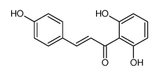 1-(2,6-dihydroxyphenyl)-3-(4-hydroxyphenyl)prop-2-en-1-one Structure