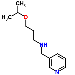 (3-ISOPROPOXY-PROPYL)-PYRIDIN-3-YLMETHYL-AMINE Structure