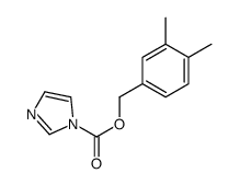(9ci)-1H-咪唑-1-羧酸-(3,4-二甲基苯基)甲酯结构式