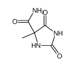 5-methyl-5-carboxyamidohydantoin Structure