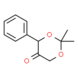 m-Dioxan-5-one, 2,2-dimethyl-4-phenyl- (6CI) structure