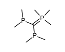 [Bis(dimethylphosphino)methylen]trimethylphosphoran结构式
