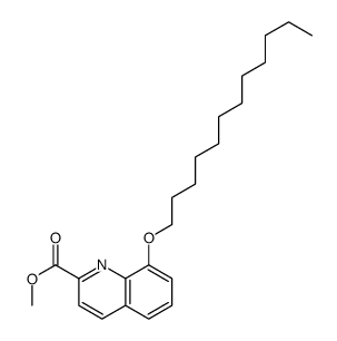 methyl 8-dodecoxyquinoline-2-carboxylate Structure