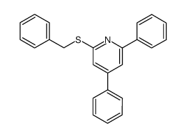4,6-Diphenyl-2-benzylthiopyridine结构式