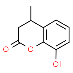 8-hydroxy-4-methyl-3,4-dihydroxycoumarin Structure