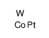 cobalt,nickel,oxotungsten,platinum结构式