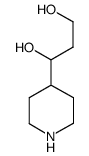 1-piperidin-4-yl-propane-1,3-diol Structure