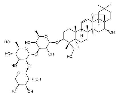 chikusaikoside I Structure