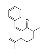 6-benzylidene-5-isopropenyl-2-methyl-cyclohex-2-enone Structure