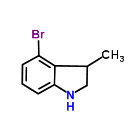 4-Bromo-3-methylindoline Structure