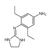 2,6-Diethyl-N1 -(2-imidazolidinylidene)-1,4-benzenediamine结构式