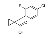 1-(4-chloro-2-fluorophenyl)cyclopropane-1-carboxylic acid picture