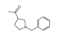 1-(1-BENZYL-PYRROLIDIN-3-YL)-ETHANON Structure