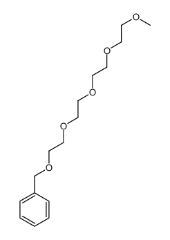 2-[2-[2-(2-methoxyethoxy)ethoxy]ethoxy]ethoxymethylbenzene结构式