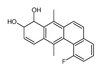 1-fluoro-7,12-dimethyl-8,9-dihydrobenzo[a]anthracene-8,9-diol Structure