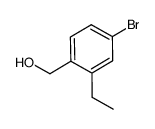 4-bromo-2-ethylbenzenemethanol Structure