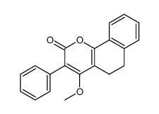 3-Phenyl-4-methoxy-5,6-dihydro-7,8-benzocoumarin Structure