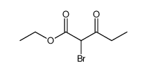 Pentanoic acid, 2-bromo-3-oxo-, ethyl ester结构式