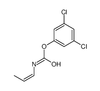 (3,5-dichlorophenyl) N-prop-1-enylcarbamate结构式