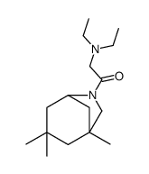 2-(diethylamino)-1-(3,3,5-trimethyl-7-azabicyclo[3.2.1]octan-7-yl)ethanone Structure