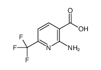 2-amino-6-(Trifluoromethyl)nicotinic acid Structure