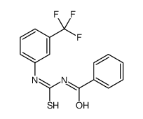 N-Benzoyl-N'-[3-(trifluoromethyl)phenyl]thiourea Structure