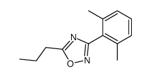 3-(2,6-dimethylphenyl)-5-propyl-1,2,4-oxadiazole Structure