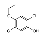 2,5-dichloro-4-ethoxyphenol结构式