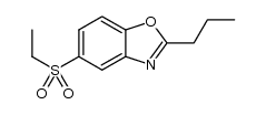 5-(ethylsulfonyl)-2-propylbenzo[d]oxazole Structure