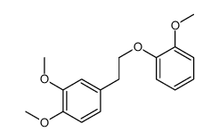 1,2-dimethoxy-4-[2-(2-methoxyphenoxy)ethyl]benzene Structure