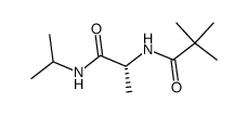 Piv-D-Ala-NHi-Pr structure