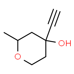 Pyran-4-ol, 4-ethynyltetrahydro-2-methyl- (7CI) picture