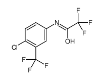 N-[4-chloro-3-(trifluoromethyl)phenyl]-2,2,2-trifluoroacetamide Structure