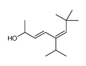 7,7-dimethyl-5-propan-2-ylocta-3,5-dien-2-ol Structure